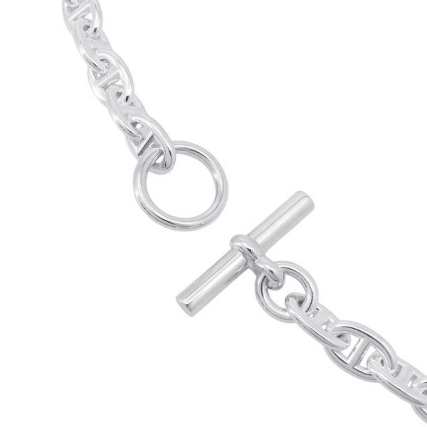 エルメス ネックレス シェーヌダンクルPM 43コマ SV925シルバー HERMES ジュエリー