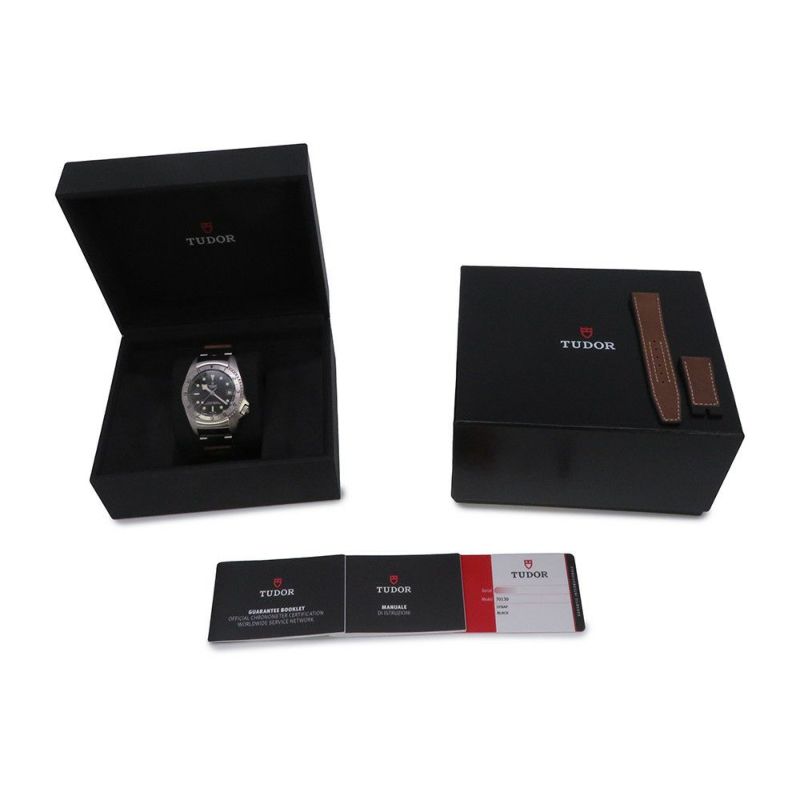 チュードル ブラックベイ 70150 TUDOR 腕時計 チューダー 黒文字盤