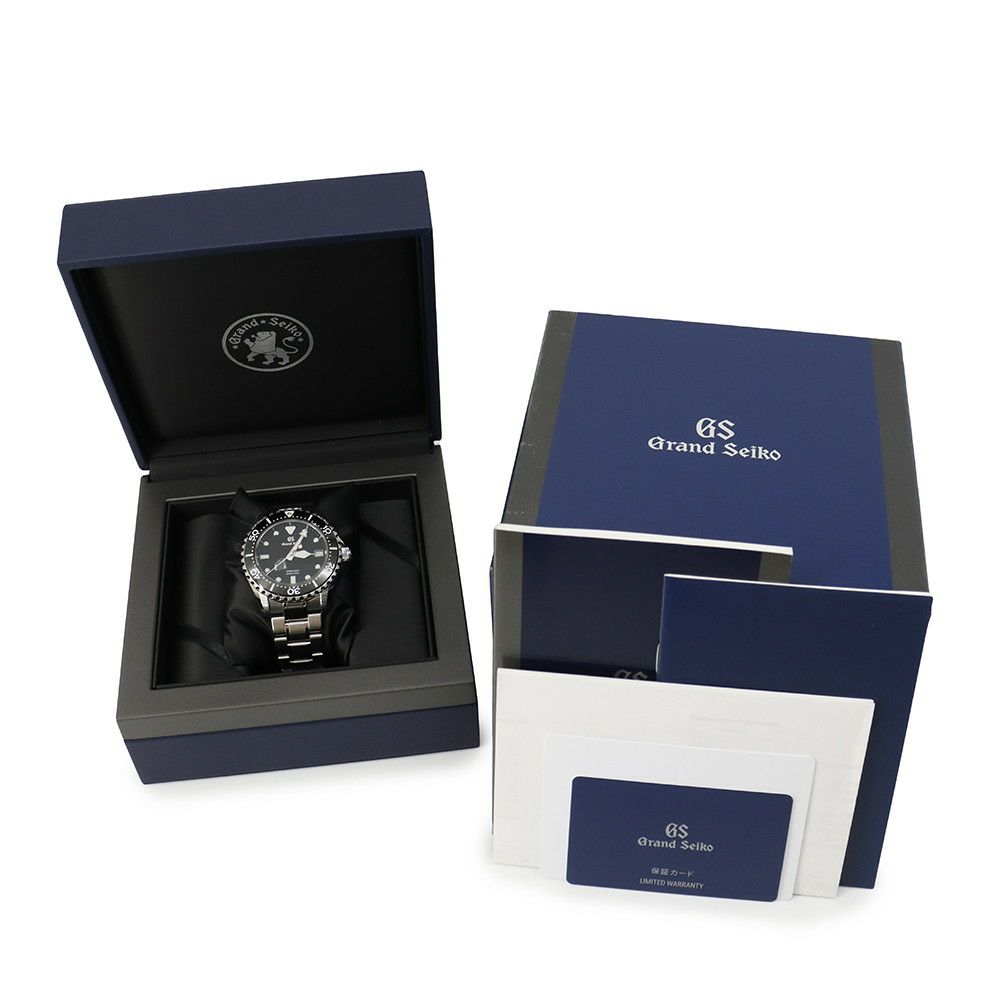 セイコー グランドセイコー スポーツコレクション SBGA461 SEIKO 腕時計 黒文字盤