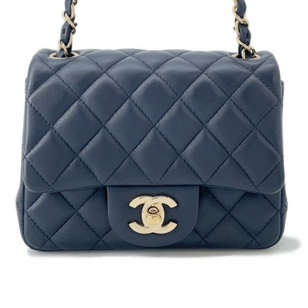 シャネル チェーンショルダーバッグ マトラッセ ココマーク ラムスキン A35200 CHANEL バッグ