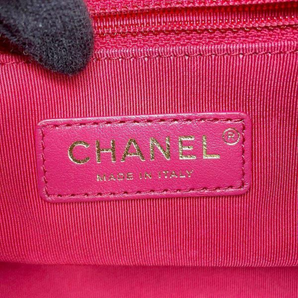 シャネル チェーンショルダーバッグ ココマーク 巾着 シャイニーエイジドカーフレザー AS1877 CHANEL 黒