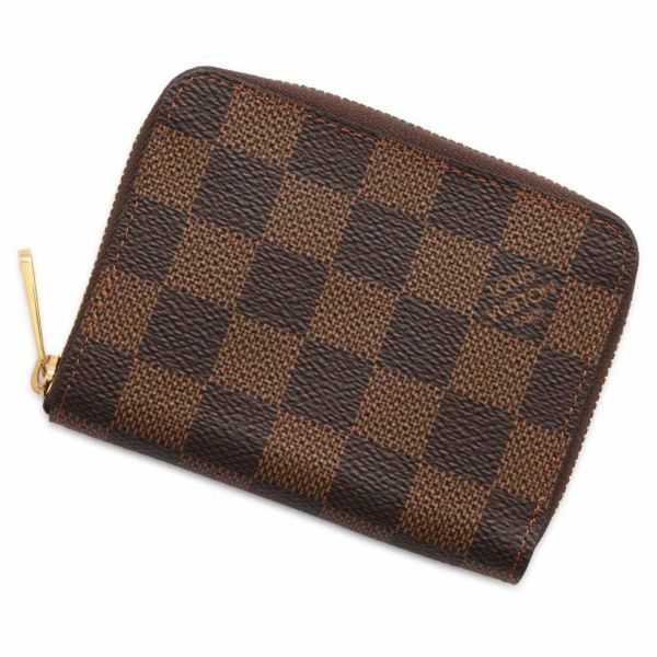 ルイヴィトン コインケース ダミエ・エベヌ ジッピー コインパース N63070 LOUIS VUITTON ヴィトン 財布 小銭入れ