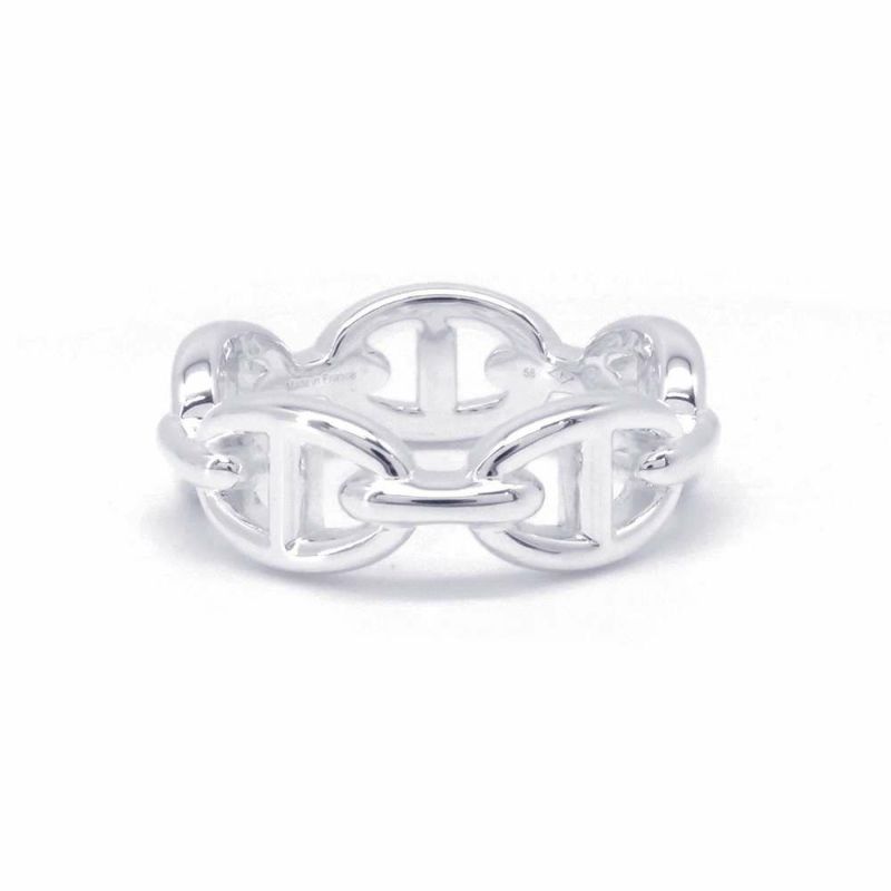 エルメス リング シェーヌダンクル アンシェネPM SV925シルバー リングサイズ58 HERMES ジュエリー