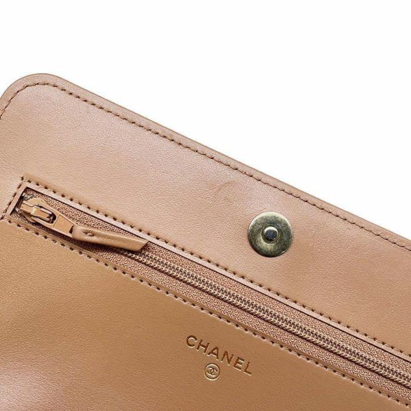 シャネル チェーンウォレット ボーイシャネル トップハンドル ソフトキャビアスキン AP3558 CHANEL