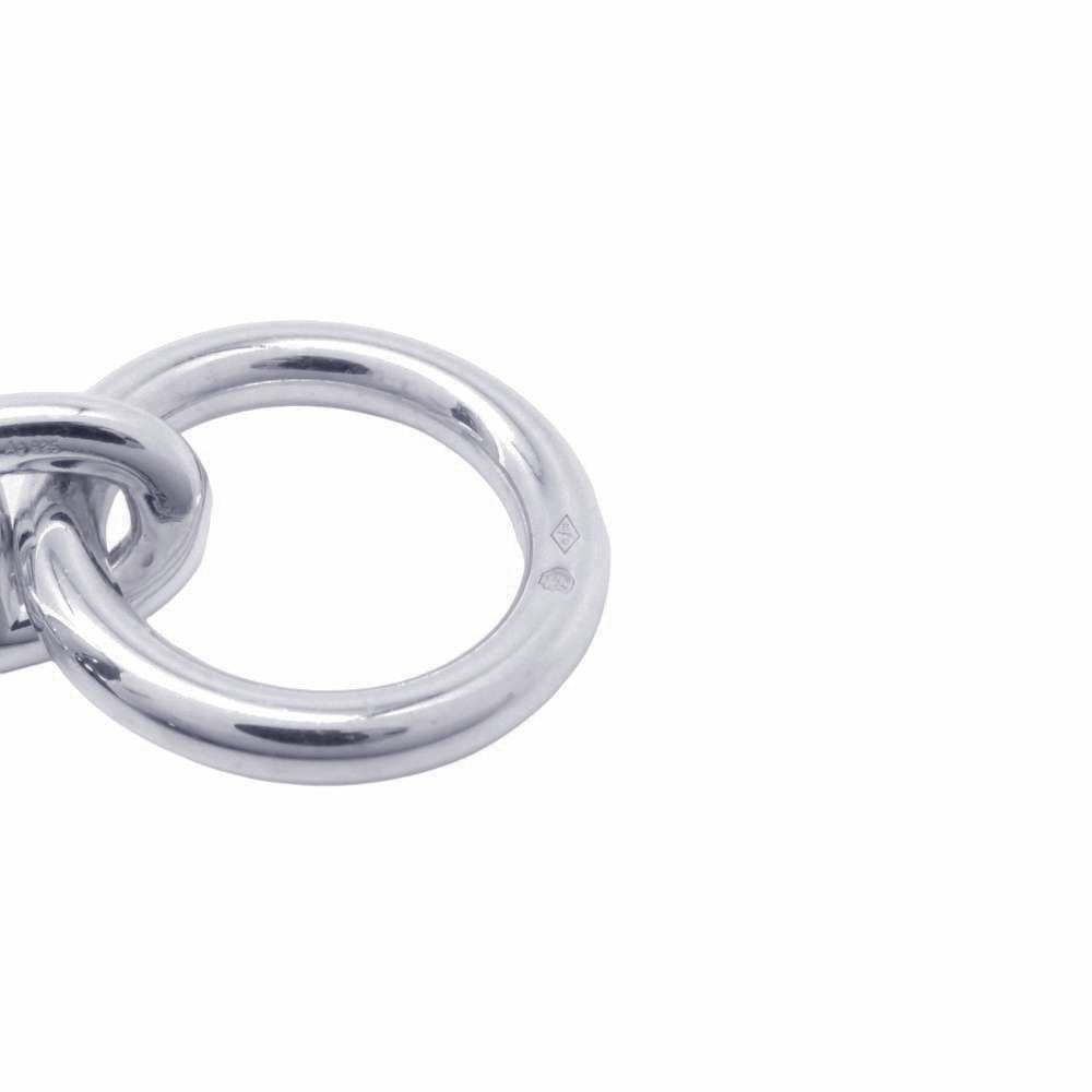 エルメス ブレスレット シェーヌダンクルMM 16コマ SV925シルバー HERMES ジュエリー