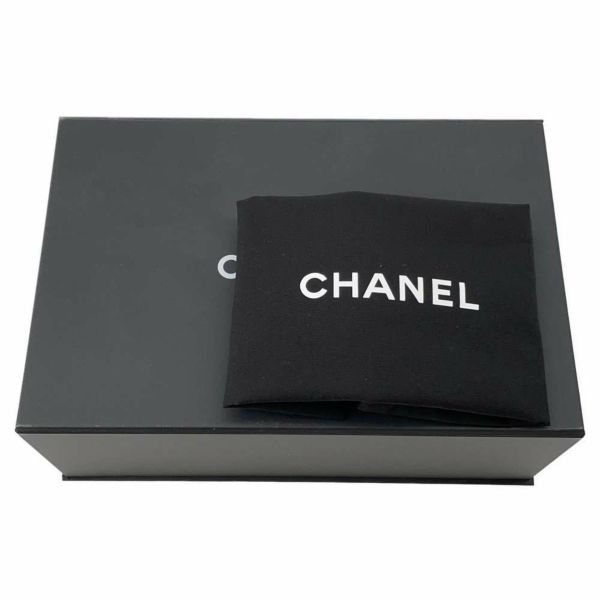 シャネル チェーンショルダーバッグ バニティ スモール マトラッセ ココマーク キャビアスキン AS3875 CHANEL 丸型 2way 黒