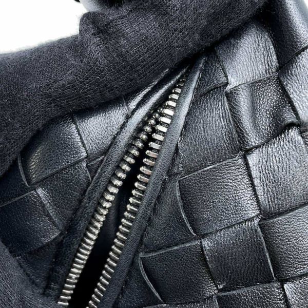 ボッテガヴェネタ ハンドバッグ ミニ ジョディ ラムスキン 651876 BOTTEGA VENETA バッグ イントレチャート 黒