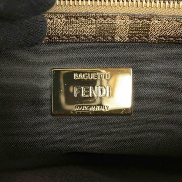 フェンディ ショルダーバッグ ズッカ バゲット アントニオ・ロペス ミディアム 8BR600 FENDI ワンショルダー 2way