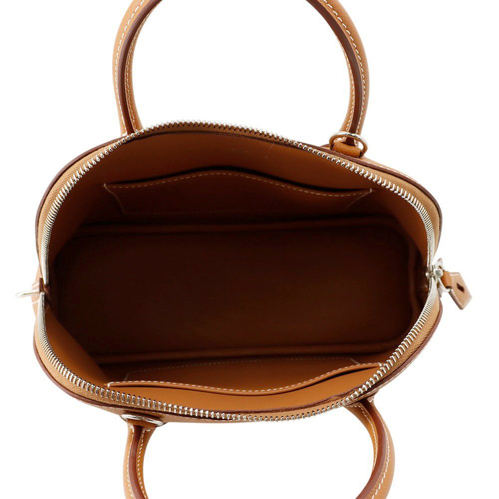 エルメス ボリード1923 25 サングル ゴールド/シルバー金具 エプソン K刻印 2wayショルダー