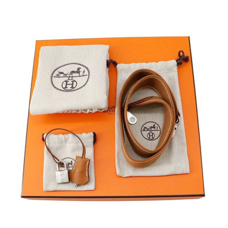 エルメス ボリード1923 25 サングル ゴールド/シルバー金具 エプソン K刻印 2wayショルダー