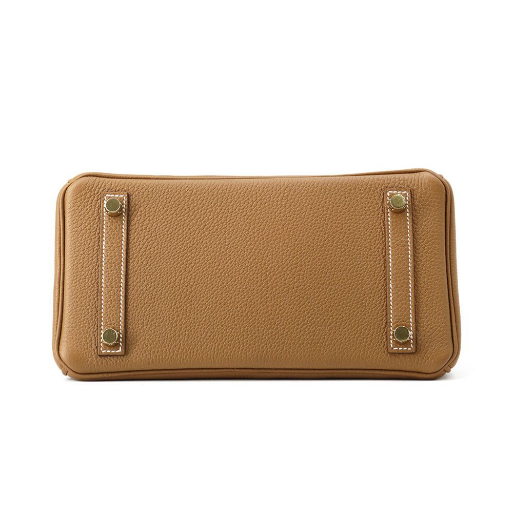 エルメス バーキン25 ゴールド/ゴールド金具 トゴ U刻印 HERMES Birkin ハンドバッグ