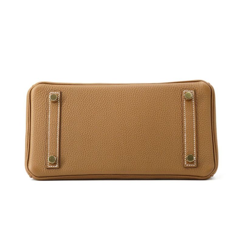 エルメス バーキン25 ゴールド/ゴールド金具 トゴ U刻印 HERMES Birkin ハンドバッグ