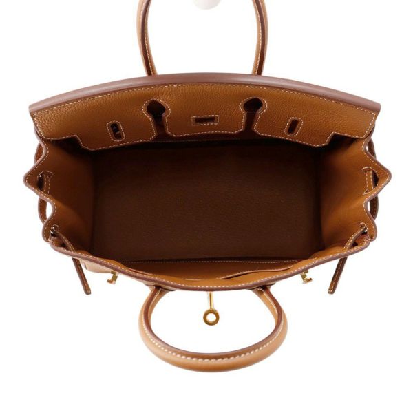 エルメス バーキン25 ゴールド/ゴールド金具 トゴ U刻印 HERMES Birkin ハンドバッグ