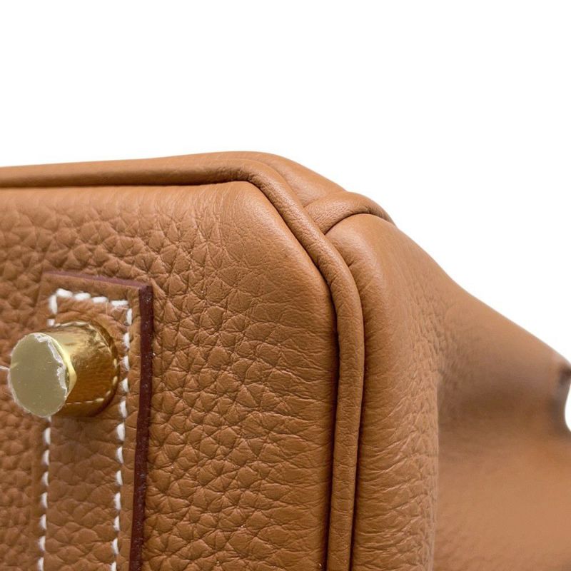 エルメス バーキン25 ゴールド/ゴールド金具 トゴ U刻印 HERMES Birkin ハンドバッグ