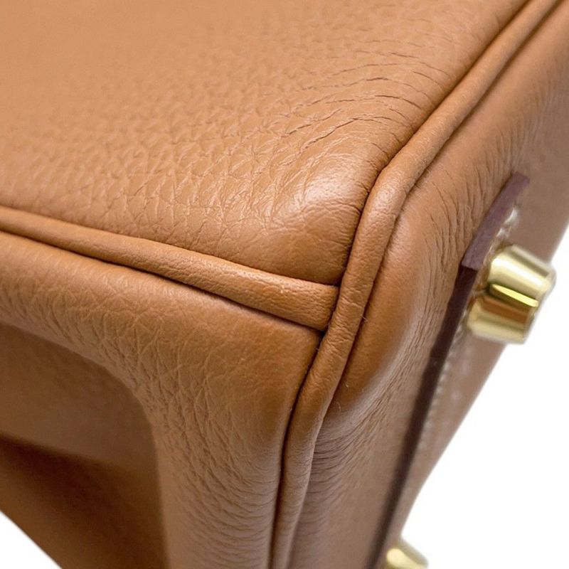 エルメス バーキン25 ゴールド/ゴールド金具 トゴ U刻印 HERMES Birkin ハンドバッグ