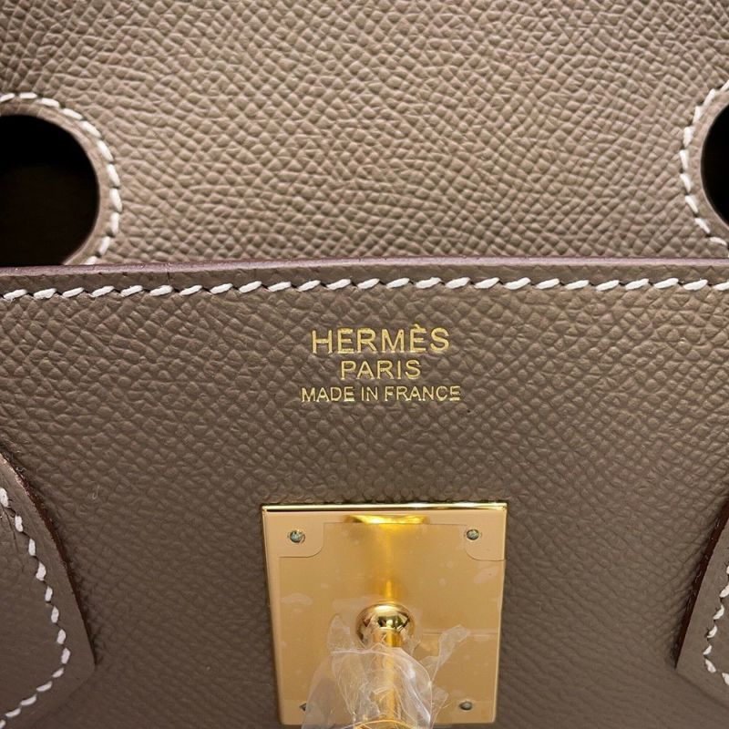 エルメス バーキン30 エトゥープ/ゴールド金具 エプソン B刻印 HERMES Birkin ハンドバッグ