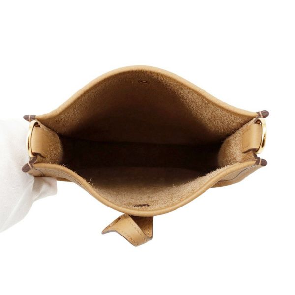 エルメス ショルダーバッグ エブリンTPM 111cm ビスキュイ/ゴールド金具 トリヨンクレマンス B刻印 HERMES Evelyne