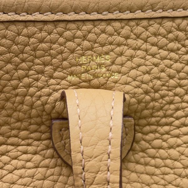 エルメス ショルダーバッグ エブリンTPM 111cm ビスキュイ/ゴールド金具 トリヨンクレマンス B刻印 HERMES Evelyne
