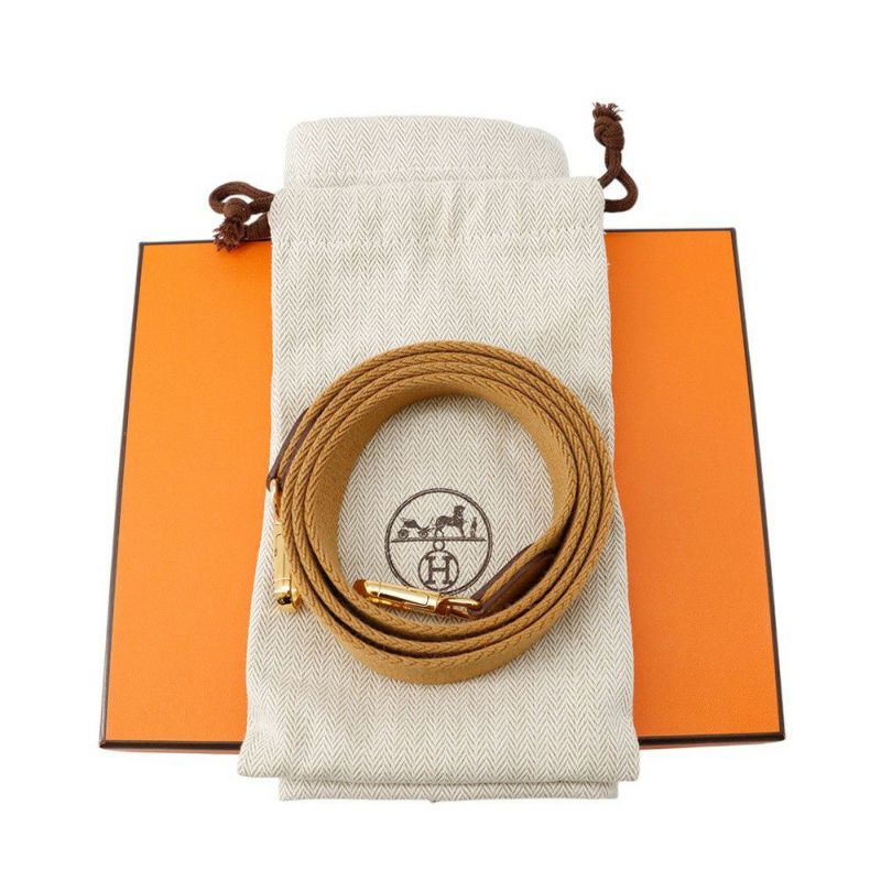 エルメス ショルダーバッグ エブリンTPM 111cm ビスキュイ/ゴールド金具 トリヨンクレマンス B刻印 HERMES Evelyne