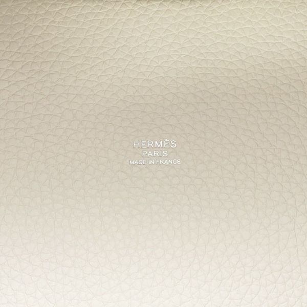 エルメス ハンドバッグ ピコタンロックPM クレ/シルバー金具 トリヨンクレマンス K刻印 HERMES トートバッグ