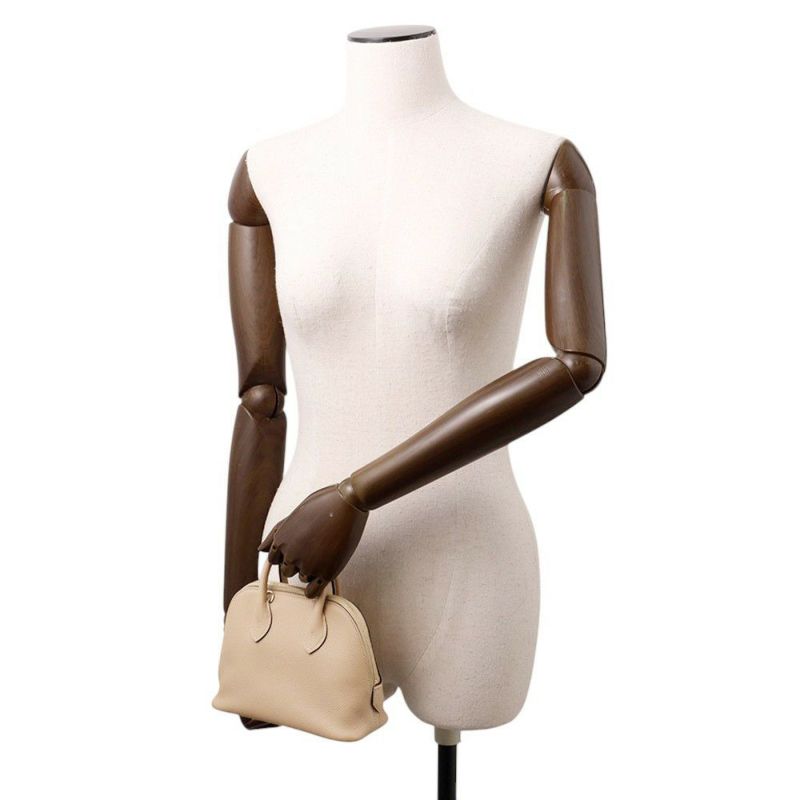 エルメス ボリード1923 ミニ トレンチ/ゴールド金具 エバーカラー K刻印 2wayショルダー