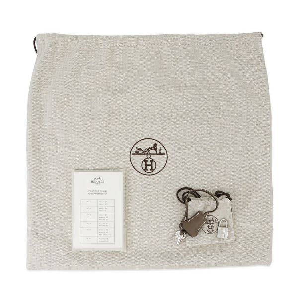 エルメス バーキン30 エトゥープ/シルバー金具 トゴ □K刻印 HERMES Birkin ハンドバッグ