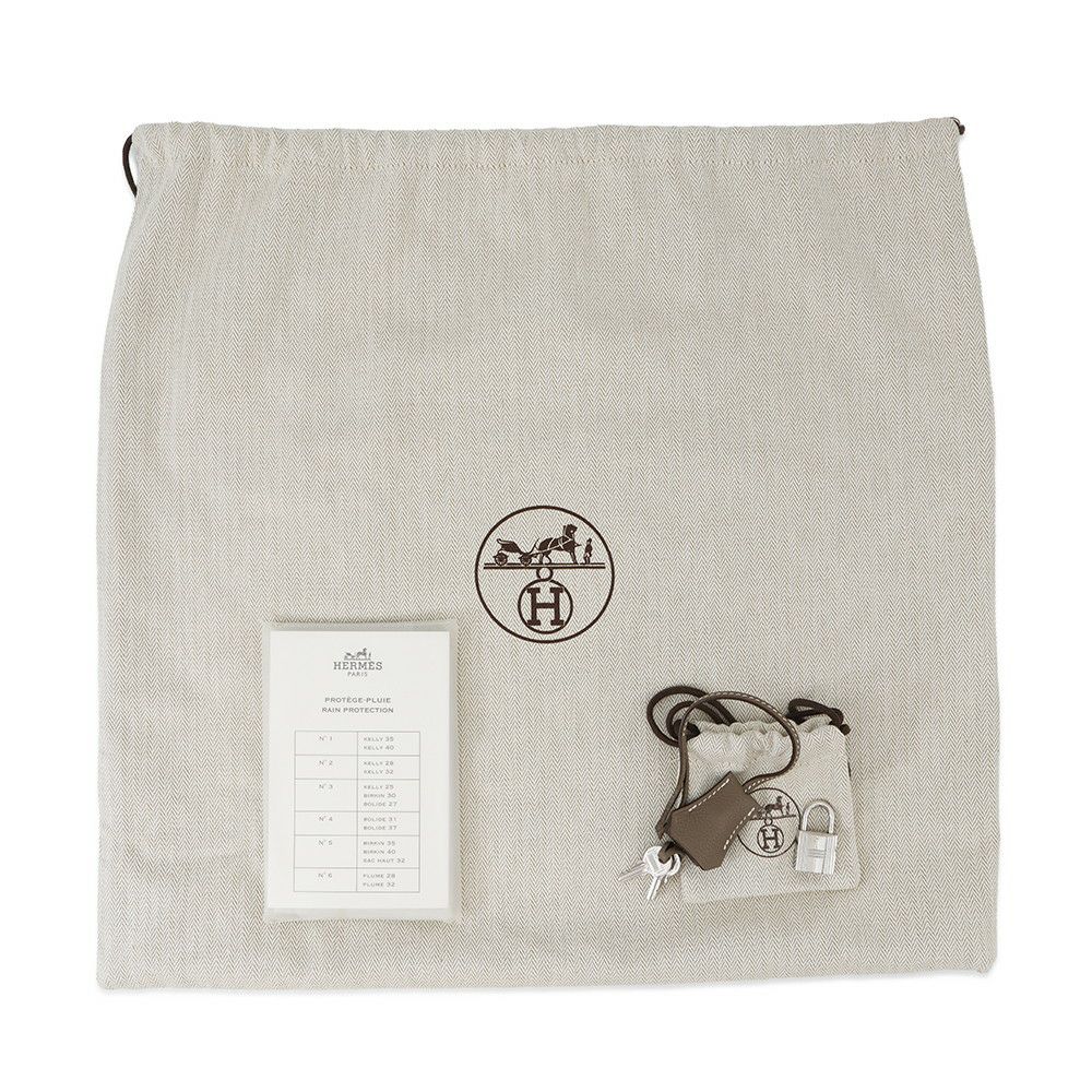 エルメス バーキン30 エトゥープ/シルバー金具 トゴ □K刻印 HERMES Birkin ハンドバッグ