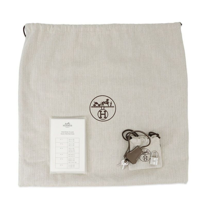 エルメス バーキン30 エトゥープ/シルバー金具 トゴ □K刻印 HERMES Birkin ハンドバッグ