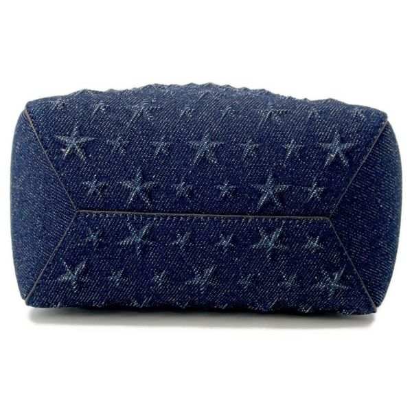 ジミーチュウ ハンドバッグ レニー ノースサウス S-M デニム JIMMY CHOO 2way