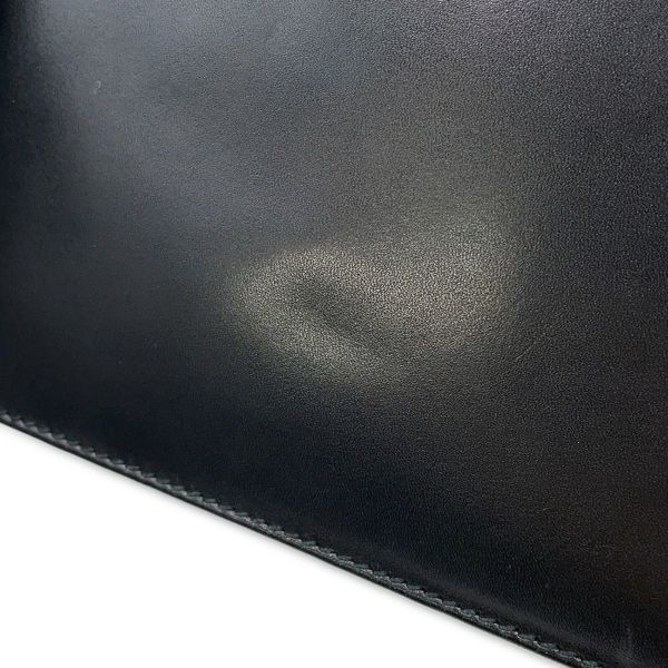 サルヴァトーレ・フェラガモ ショルダーバッグ ヴァラリボン レザー Ferragamo 黒