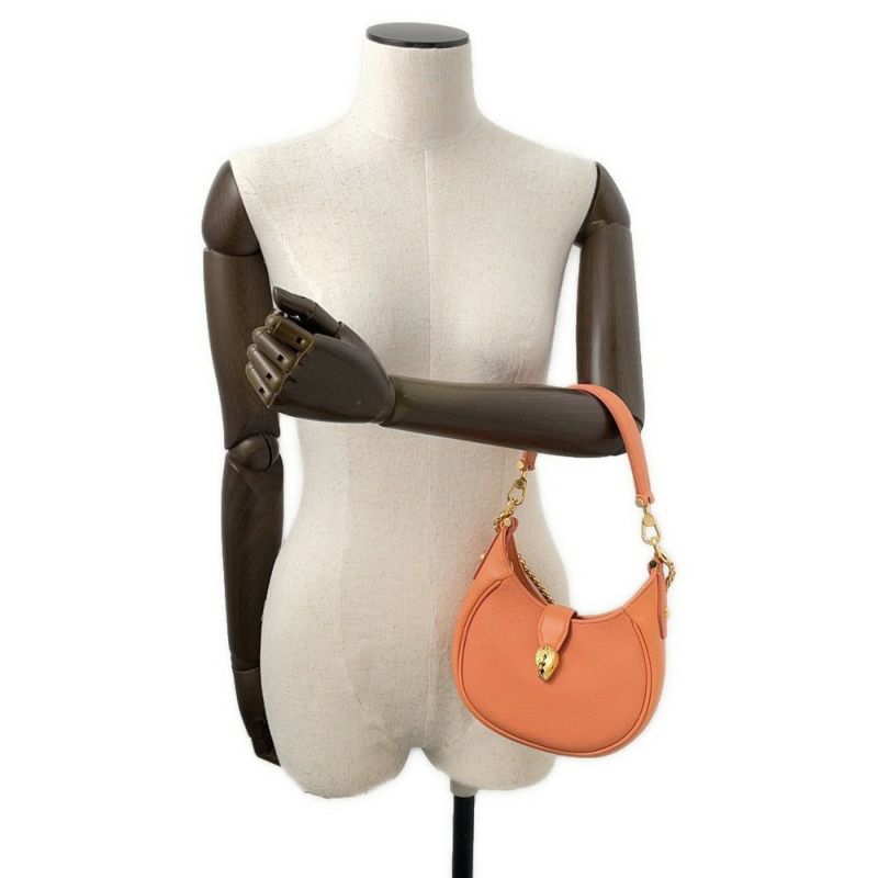 ブルガリ ハンドバッグ セルペンティ エリプス カーフレザー 291631 BVLGARI 2way