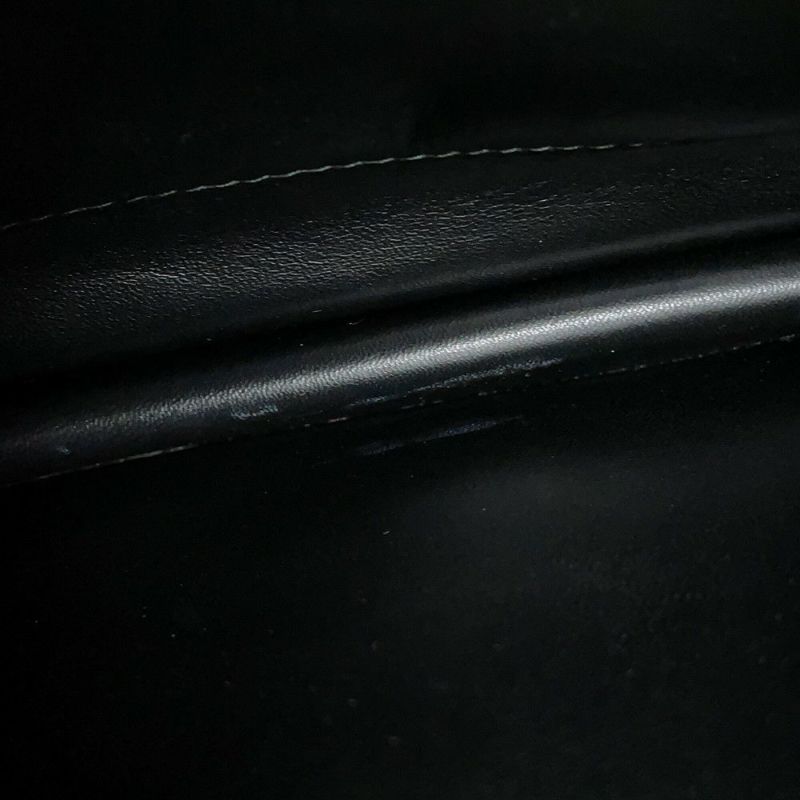 ブルガリ チェーンショルダーバッグ セルペンティ レザー BVLGARI 黒