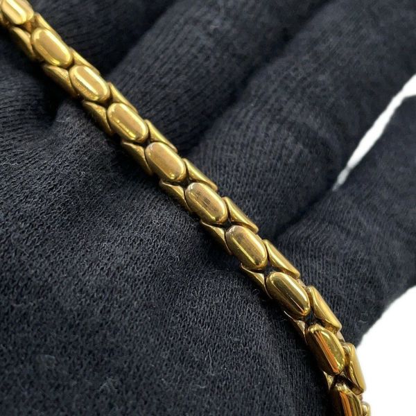 ブルガリ チェーンショルダーバッグ セルペンティ レザー BVLGARI 黒