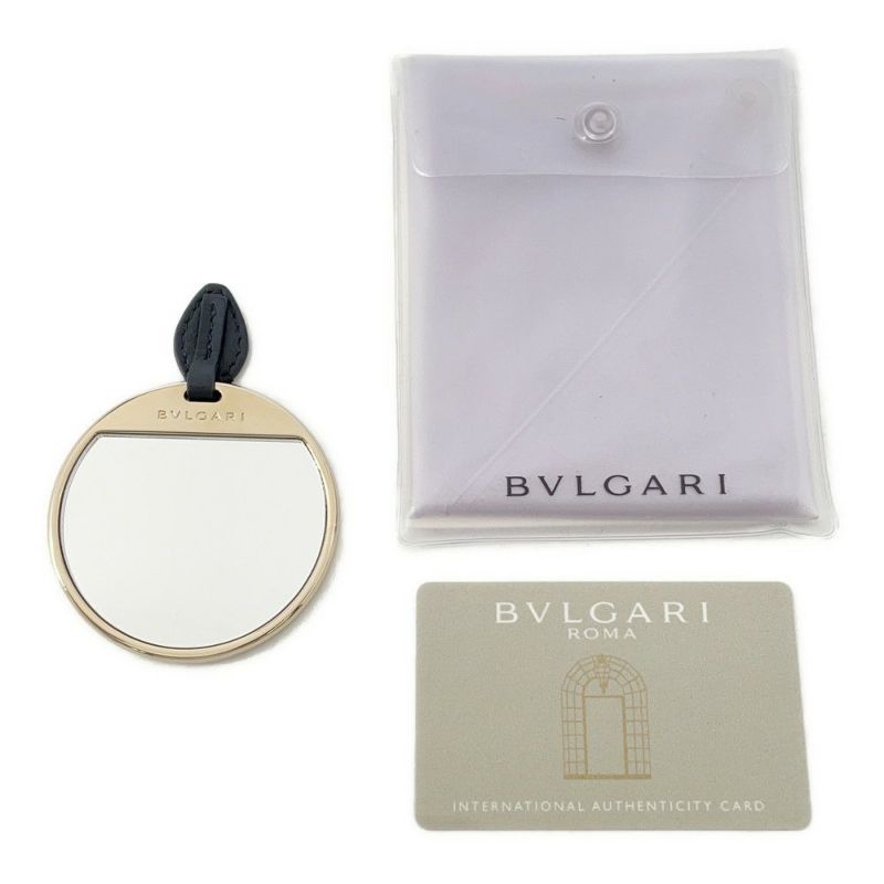 ブルガリ チェーンショルダーバッグ セルペンティ レザー BVLGARI 黒