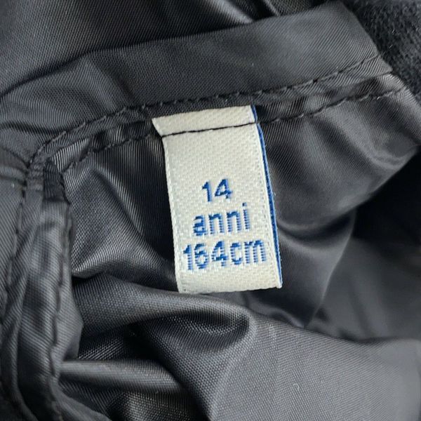 モンクレール ジャケット キッズ Weteパーカー K19541A0007253A5E キッズサイズ14 MONCLER 黒