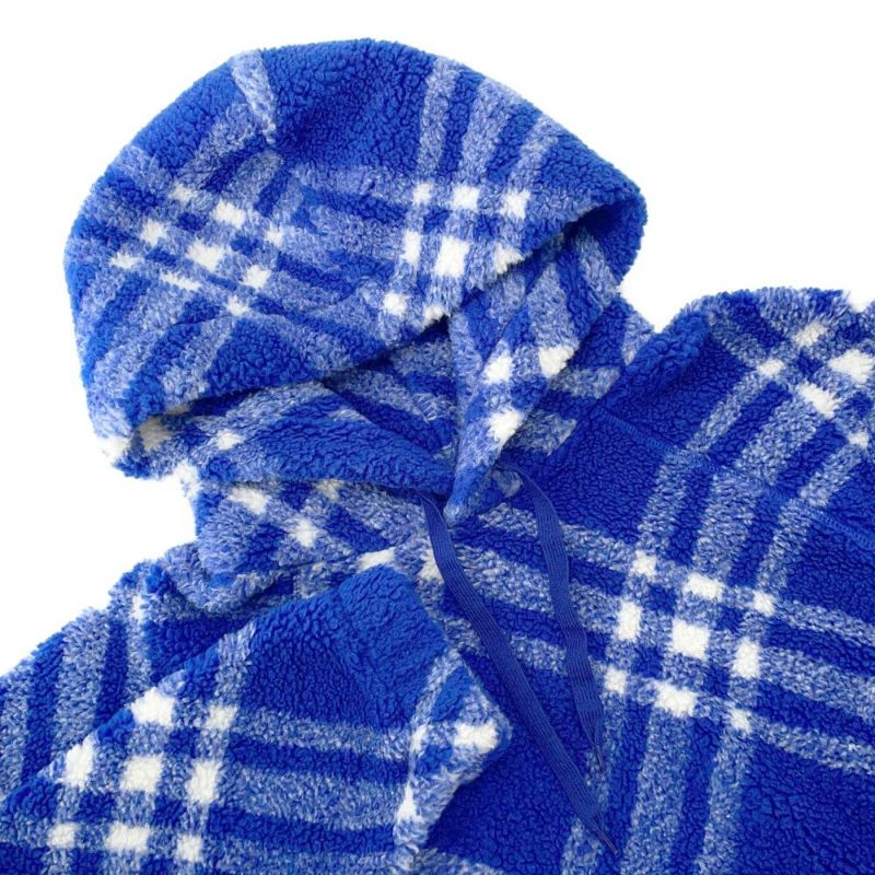 バーバリー パーカー チェック柄 ボア プルオーバーパーカー メンズサイズM 8077523 BURBERRY トップス
