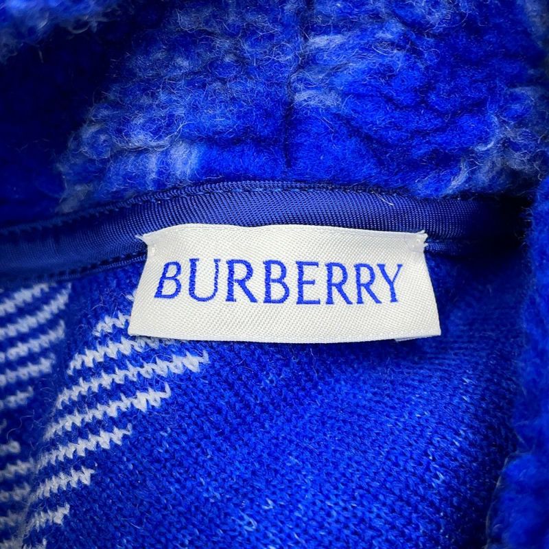 バーバリー パーカー チェック柄 ボア プルオーバーパーカー メンズサイズM 8077523 BURBERRY トップス