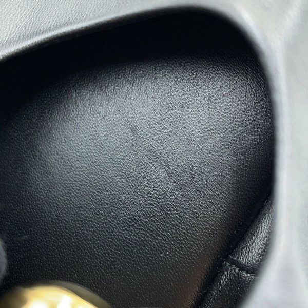 ロエベ バレエシューズ ペブル ソフト バレリーナ フラットシューズ レディースサイズ38 L815466X46 LOEWE 靴 黒