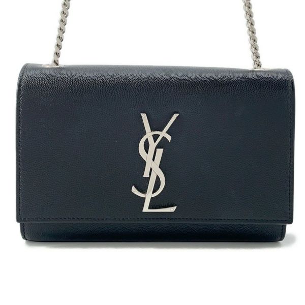 サンローランパリ チェーンショルダーバッグ ケイト レザー 469390 SAINT LAURENT PARIS バッグ 黒