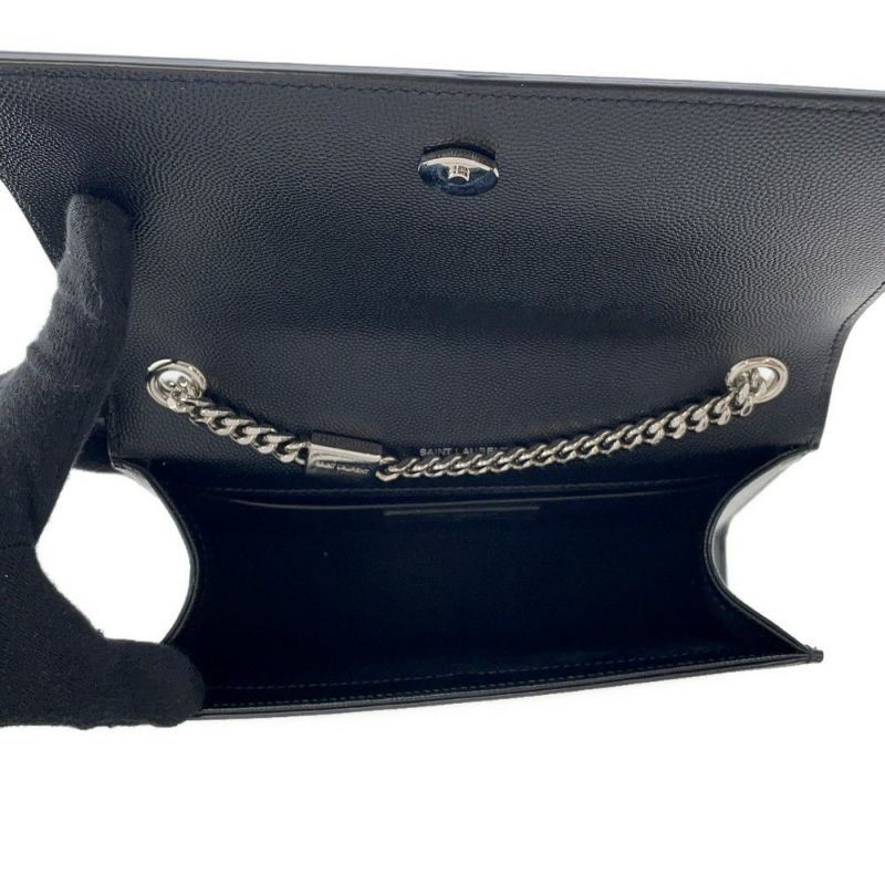 サンローランパリ チェーンショルダーバッグ ケイト レザー 469390 SAINT LAURENT PARIS バッグ 黒