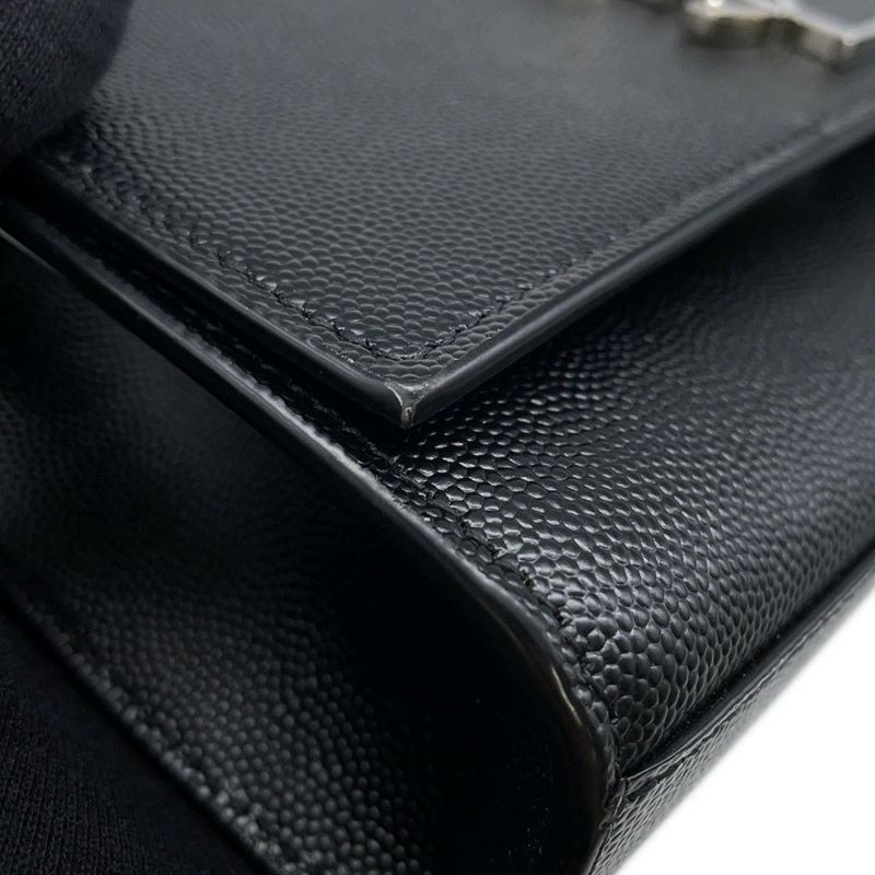 サンローランパリ チェーンショルダーバッグ ケイト レザー 469390 SAINT LAURENT PARIS バッグ 黒