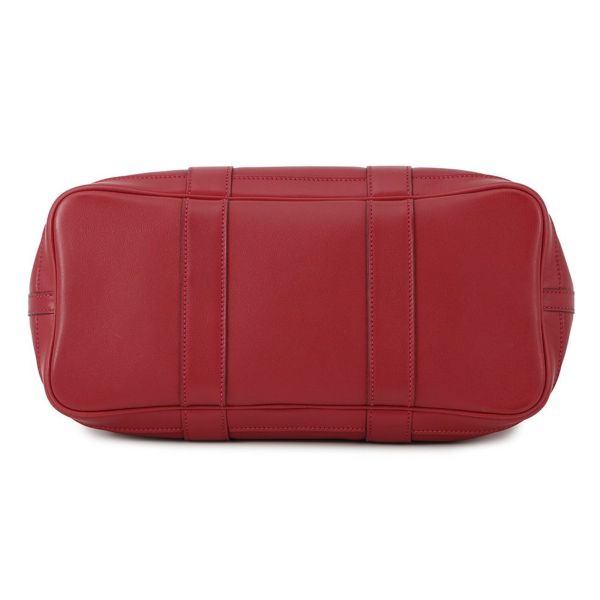 エルメス トートバッグ ガーデンツイリーTPM ツイリー付 ルージュヴィフ/シルバー金具 スイフト □J刻印