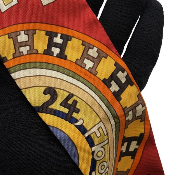 エルメス トートバッグ ガーデンツイリーTPM ツイリー付 ルージュヴィフ/シルバー金具 スイフト □J刻印