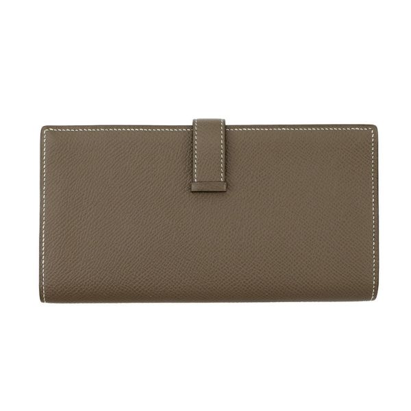 エルメス 長財布 ベアンスフレ エトゥープ/ゴールド金具 エプソン A刻印 HERMES 財布