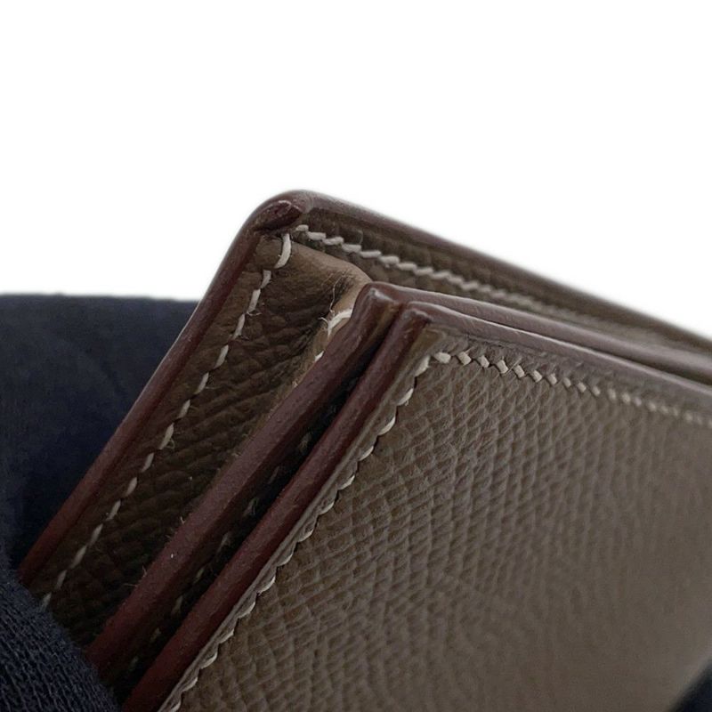 エルメス 長財布 ベアンスフレ エトゥープ/ゴールド金具 エプソン A刻印 HERMES 財布