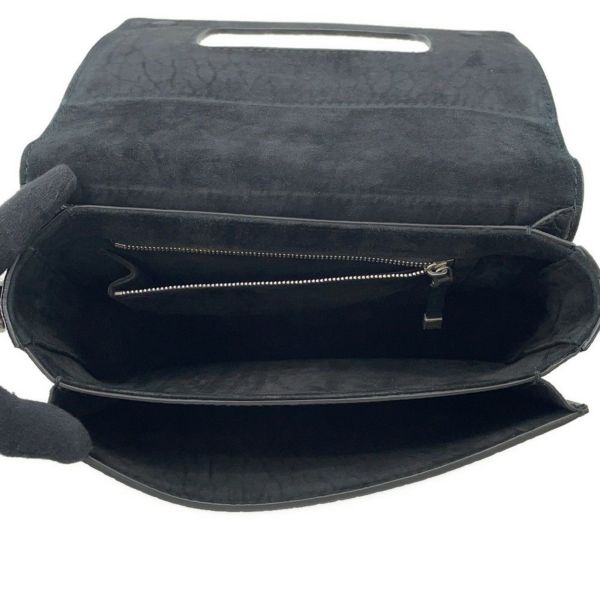 クリスチャン・ディオール ショルダーバッグ ディオレボリューション モザイクロゴ レザー Christian Dior 黒