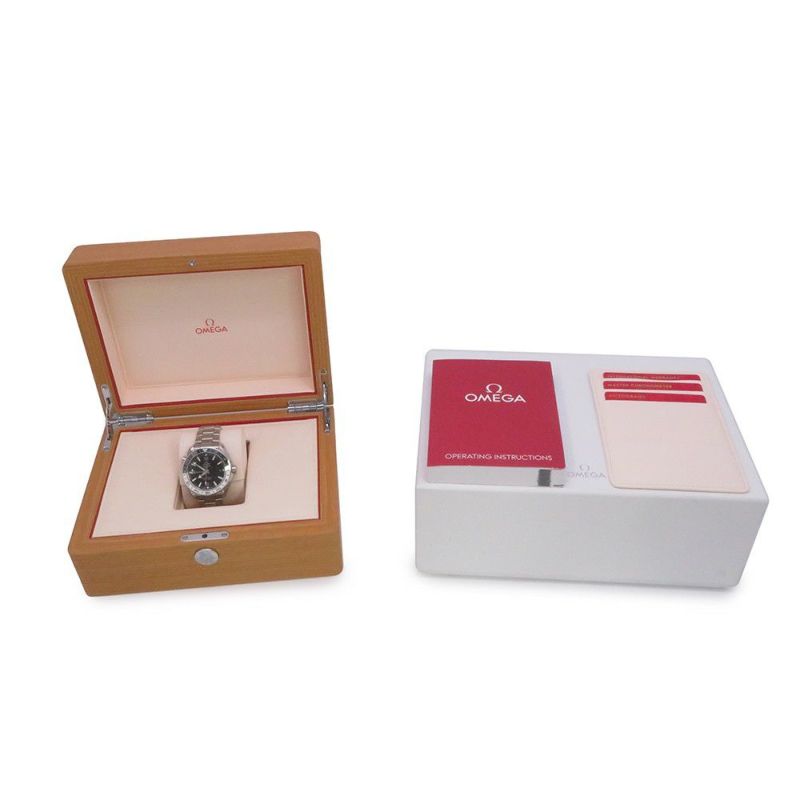 オメガ シーマスター プラネットオーシャン 600M コーアクシャル 215.30.44.22.01.001 OMEGA 腕時計 黒文字盤