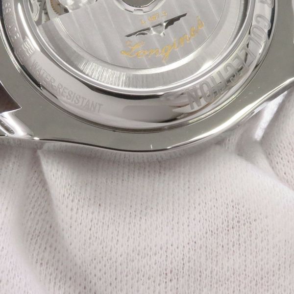 ロンジン マスターコレクション クロノグラフ ムーンフェイズ L2.673.4.92.0 ブルー文字盤