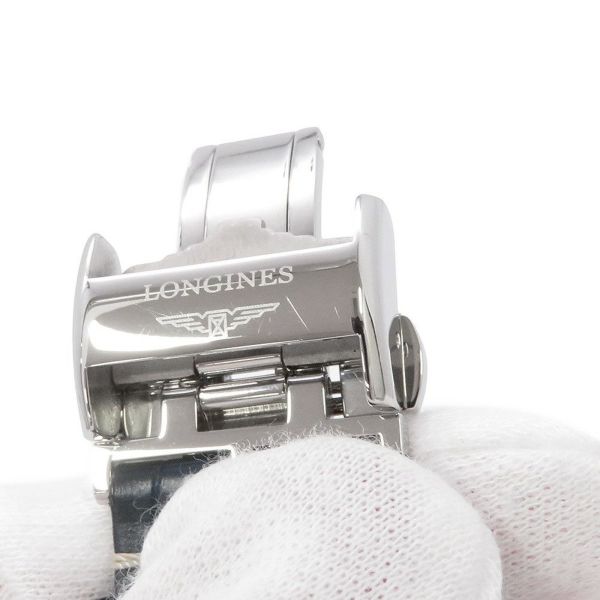 ロンジン マスターコレクション クロノグラフ ムーンフェイズ L2.673.4.92.0 ブルー文字盤