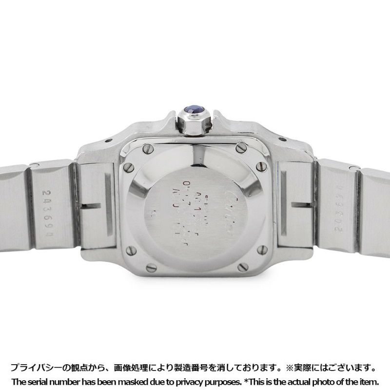 カルティエ サントスガルベ SM Cartier 腕時計 白文字盤